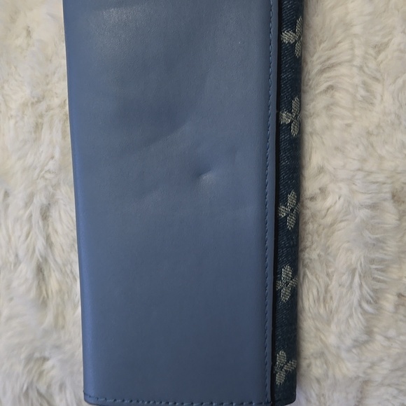 Blue and Denim Women's Wallet - Picture 4 of 4